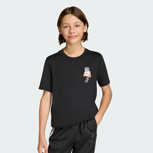 adidas Unisex Kids Minecraft Trainings-T-Shirt
