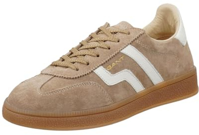 GANT FOOTWEAR Damen CUZIMA Sneaker, Desert Brown Off White, 37 EU