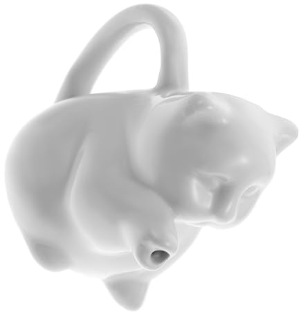 LOLIPPYY Jarra De Leche Pequeña De Cerámica Taza Para Espumar Leche y Azúcar Recipiente Para Forma De Animal Para Café o Té