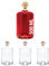3,4,6 oder 10 x 500 ml leere Glasflaschen Apotheker HGK Weinflasche Schnapsflasche Essig Öl Glasflaschen 0,5 Liter l Nr 1 von slkfactory (3 Stück)