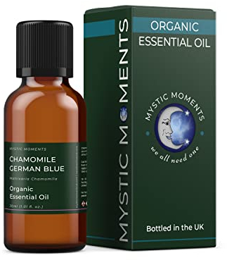 Mystic Moments, deutsche, blaue Kamille, biologisches, ätherisches Öl, 30 ml, 100 % rein