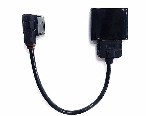 Shine Bluetooth 4.1 Car Kits, Wireless Audio Interface AMI MDI MMI Receiver Music MP3 AUX Adapter Compatible for 30 pin i-Pod for Audi A3 A4 A5 A6 Q5 Q7, VW Golf 7 Jetta GTI GLI