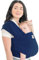 KeaBabies Baby Wrap Carrier - Tutto in 1 Original Baby Carrier Fascia da Neonato a Bambino, Facile da Indossare, Legatura Senza Mani, Leggero, Impacchi per Bambini Traspiranti (Navy Blue)