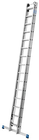 Krause STABILO 133847 Aluminium Seilzugleiter inkl. Traverse Arbeitshöhe (max.): 8.45m Aluminium DI