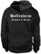 shirtloge Hoffenheim - Kämpfen & Siegen - Fan Kapuzenpullover - Schwarz (Weiß) - Größe L
