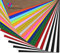 Vinilo Textil Termoadhesivo de 25 hojas - PU Vinilo Transferencia de Calor de 30.5 * 25.4cm, Hojas de para Planchar, para Cricut y Sil