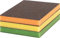 Bosch 3X EXPERT S473 Standard Schleifpads (für Farbe auf Holz, Weichholz, Ø 98 x 120 x 13 mm, Mittel/Fein/Superfein, Professional Zubehör Handschleifen)