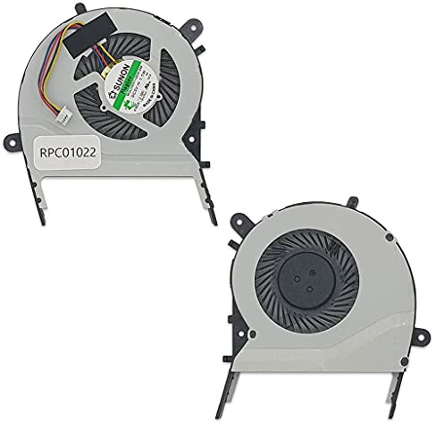 new net ® Replacement - Ventola CPU Fan Compatibile con ASUS A455 A455L A555L A555LD F554L F554LA F554LD F555 F555B F555BA F555D[ Slim con Diametro da 38 mm ]