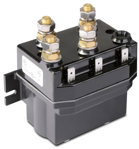 QUICK 4-Wege Kippschalter, 24V, 4A, Schwarz, AUF-AUF-AN