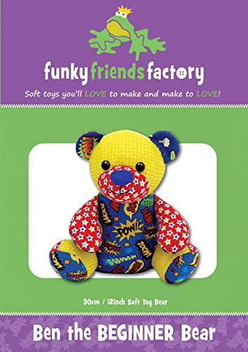 Ben The Beginner Teddybär Schnittmuster