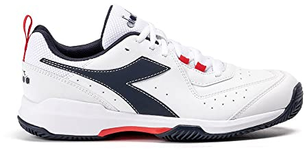 Diadora Unisex S.Challenge 5 Sl Clay Tennisschuh, White Blue Corsair, 42 EU