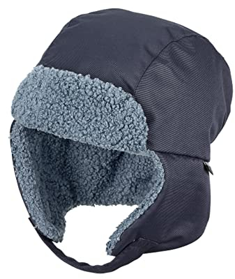 Sterntaler Baby - Jungen Mütze Baby Fliegermütze Outdoor mit Plüschfutter, marine, 55