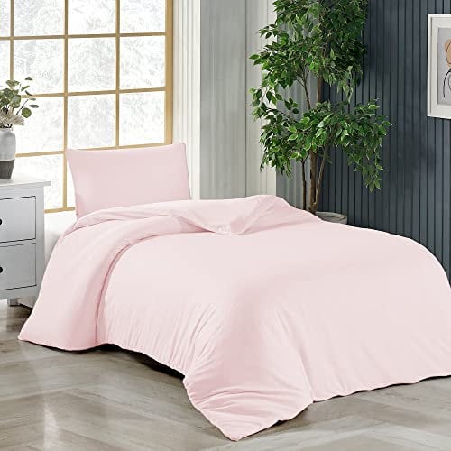 Livessa Bettwäsche 135x200 Baumwolle 2teilig - Bettwäsche/Kinderbettwäsche mit Reißverschluss:Bettbezug 135x200 cm + Kissenbezug 80x80 cm, Oeko-Tex Zertifiziert,%100 Baumwolle Jersey(140 g/qm)