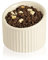 Sweejar Home Ceramic Raised Cat Bowl, Elevated Cat Food Bowl, Tilted Shallow Cat Feeding Bowls, Protect the Spine, Avoid Curling Up to Eat and Vomiting, Stress Free, 200ml (Beige)