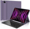 WINCHKING Tastiera per iPad Pro 12.9, Custodia con Tastiera per iPad 12,9, Cover QWERTY Bluetooth Magnetica Keyboard per ipad pro 12.9 pollici 6/5/4/3 Generazione, Viola Lavanda