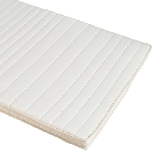 allnatura Matratzentopper Latexcomfort - Matratzenauflage 90x200 cm in Medium (H3), 100% Naturlatex, Bezug aus Lyocell/Tencel - Perfekt für Matratzen und Boxspringbetten - In Deutschland hergestellt