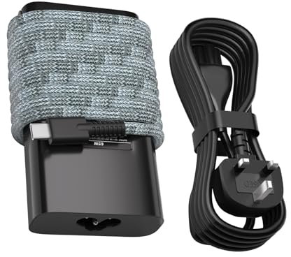 65W USB C Laptop Charger for HP OmniBook 7 5 X Flip 16 14 17.3 inch,Spectre X360 Chromebook Elitebook x360 11 11A G7 G6 G5 G1 EE 13 14 Envy ProBook Type C Power Supply Adapter Cord
