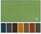 OLIVO.shop | SMART Tappeto cucina moderno multiuso, tappeto cucina antiscivolo lavabile, passatoia corridoio antiscivolo, vari colori e misure (45x75 cm, VERDE SALVIA)