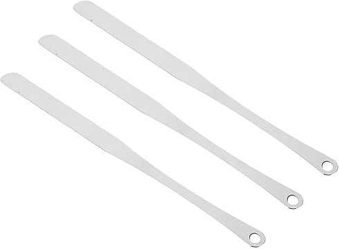 FRCOLOR 3pcs Makeup Mixing Palette Foundation Spatula Mixing Stick for Women Cosmetic Stirring Rod Makeup Tools