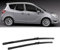 YDLYDL Scheibenwischer Teile Für Opel Meriva B 2010-2017 28+22 Flache Premium Wischerblätter Wischerblätter Set für Frontscheibe