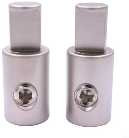 Zeroupshop 2 Pack Car Audio Power Ground Wire Pin Terminal Block Reducer 1/0 Gauge To 4 AWG Aluminum Alloy Connector for electronic equipmentInstallation