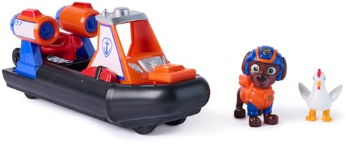 Paw Patrol, Search & Rescue, Veicolo Hovercraft di Zuma, Retrocarica, 3+