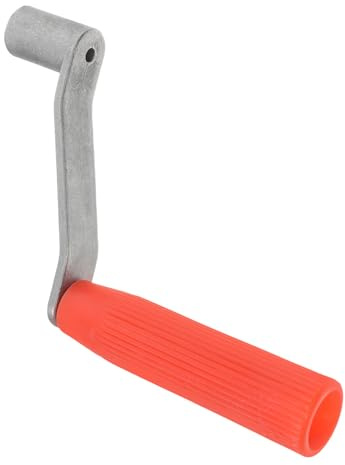 BESPORTBLE Manual Flag Pole Crank Handle Replacement, Home Flag Lifter Winch Tool with Built-in Hand Crank, Sturdy Flagpole Parts for Outdoor Use
