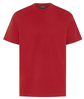 EXPAND 1071200 Herren Arbeits T-Shirt, 002 Rot, XL
