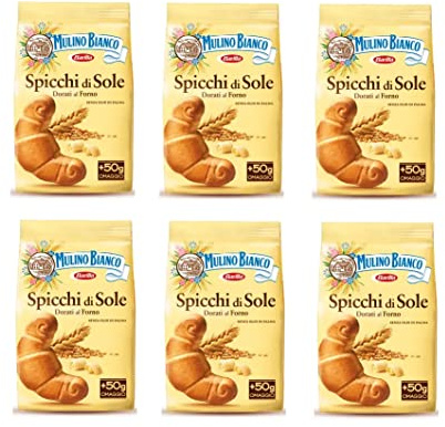 6x Mulino Bianco Kekse Spicchi di sole 350g Butterkeks biscuits cookies kuchen