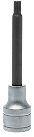 Teng Tools XZN Dreifach-Vierkant-Spline 1/2 Zoll Antrieb Chrom-Vanadium-Stecknuss | Mechanikwerkzeug | Handwerkzeug – M122806-C