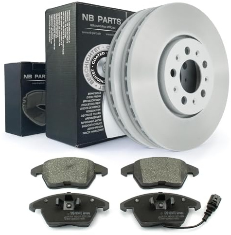 NB PARTS Bremsscheiben Beläge 288mm vorne passend für Audi A1 8X Seat Ibiza IV Skoda VW Polo 6R