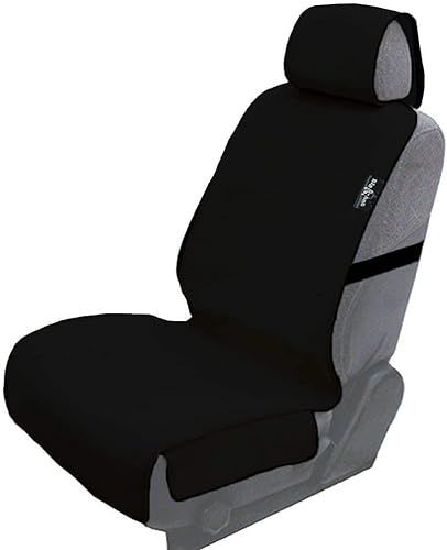 Big Ant Sitzbezüge Auto Vordersitze, 100% Wasserdicht Neoprene Autositzbezüge Universal Schonbezug Sitzauflagen Auto für Alle Autositze, Hund, Athleten Training (Schwarz-1 Stück)