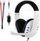 GEEKRIA PS5 Stereo Gaming Headset, Over-Ear Headphones with 3.5mm Audio Jack Compatible with PlayStation PS5, PS4, Xbox One, Nintendo Switch, PC, Smartphones, Tablet, Laptop (White)