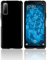 PhoneNatic Case kompatibel mit Sony Xperia 10 II in Schwarz Silikon Hülle Cover