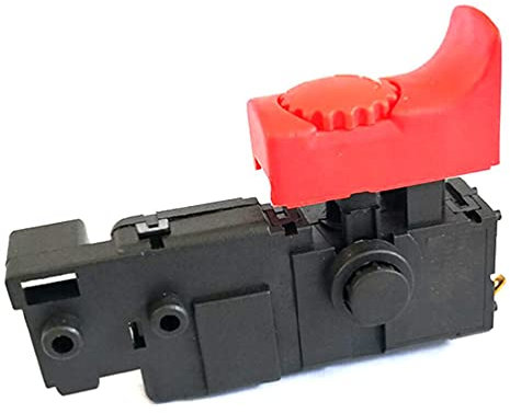 cityfly Interrupteur de perceuse réglable pour Bosch Gsb13 RE Accessoires d'outils électriques Couleur rouge et noire Portable Durable Support d'interrupteur réglable