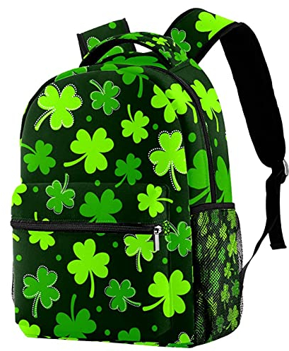 delayer Taschen Klee grün Modischer Outdoor-Rucksack für Männer und Frauen