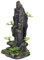 BCSIUHD Aquarium Ornament – Bergblick Stein Baum Felsen Höhle Große Aquarium Dekoration