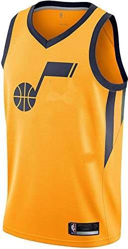 Outerstuff Utah Jazz Blank Youth 8-20 Yellow Statement Edition Swingman Jersey, gelb, 10-12