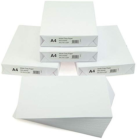 FastWrite Box of A4 Office White Printer Copier Paper 5 Reams of 500 (80gsm) Multi-Function Laser Inkjet Paper- Next Day Delivery!…