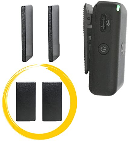 XL Super Starke Clip-Magnete für DJI® Mic Wireless Mikrofonsystem | 2 Stück große Ersatzmagnete