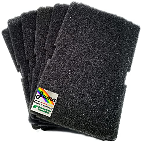 6er-Set | Filter Trockner Wärmepumpentrockner | Schwammfilter Filtermatte Kondenstrockner | für BEKO, GRUNDIG, BLOMBERG, Elektra Bregenz | 240 X 150 X 10mm | Flusensieb Fusselfilter 2964840100