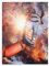 QITEX Leinwand Wandbild Lord Shiva Vintage Poster Wohnzimmer, Schlafzimmer 50x70cm (Ungerahmt)