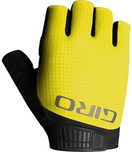 Giro Bravo Gel II Fahrrad Handschuhe kurz gelb 2024: Größe: M (8)