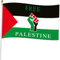 Kunoli Bandera de Palestina de 3 x 5 pies, bandera palestina de poliéster 100D con ojales de latón, apoyo a Palestina, salvar Gaza, regalo islámico para decoración para interiores y exteriores