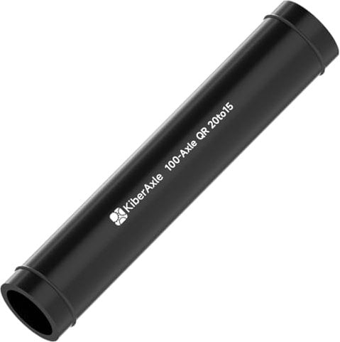 KiberAxle Bike Hub Quick Release Adapter 100mm Spacing, Mountain and Road Bike Aluminum Alloy Thru Axle 20mm to 15mm