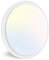 slochi Deckenlampe LED 38CM 36W 3600LM, 3 Farben Deckenleuchte 3000K/4000K/6500K, Rund Flach Badezimmerlampe IP44 Wasserfest, Lampe Decke für Bad Küche Wohnzimmer Schlafzimmer