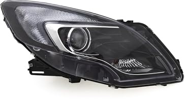 EDA PREMIUM auto Scheinwerfer Rechts 13278772 passend für OPEL ZAFIRA TOURER C 2011-2019, elektrisch, mit Motor, Schwarz, Silber, HiR2, PY21W, W21/5W, ECE