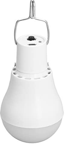Solar Powered Light Bulb, 2835 LED Back Up Battery Light Bulbs, 3.7V 1000mAh Emergency Solar Panel Light Bulbs, for Home Lighting, Camping, Cooking, Work, Reading, Sheds