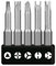 IUSOT 5 Stück Speziell Geformtes Schraubendreher Set, 50mm Spezial Schraubendreher Set, U-förmig,Y-Typ,Innenkreuz, Dreieck Bit Werkzeug, Chrom-Vanadium-Legierter Stahl, Speziell Geformt Für Heimwerker