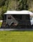 FoundGo Sonnenschutz Markise Wohnmobil [200x330cm 220g/㎡ HDPE] 75% View Blocker Sonnenschutz Vorderwand Markise für Wohnmobil inkl. 4 Bodennägel + 4 Gummiseil + Tragetasche (Höhe x Breite)